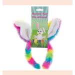 Easter Bunny Rainbow Ears Headband